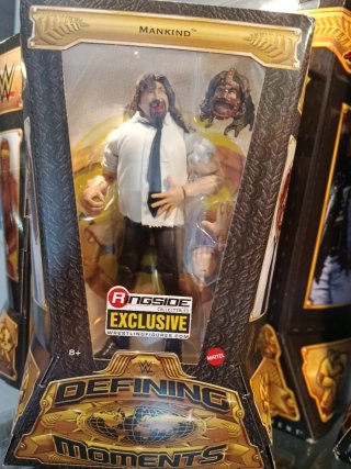 Figura WWE Mankind Mattel Elite Defining Moments
