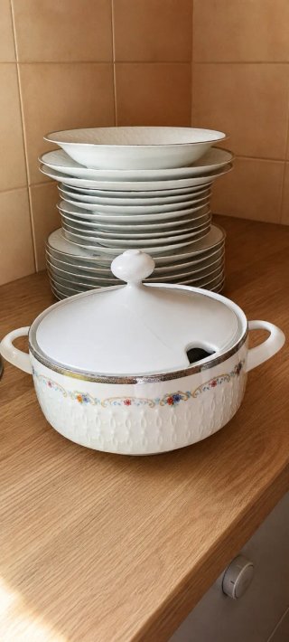 Vajilla Porcelana Wittenberg Vintage Floral