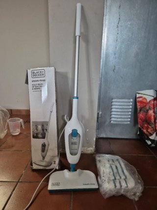 Mopa de vapor Black+Decker