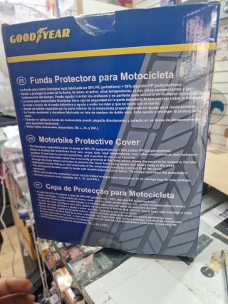 Funda Protectora Moto Goodyear Azul