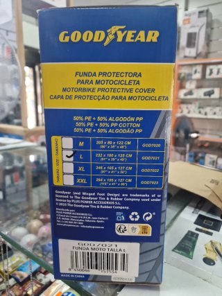 Funda Protectora Moto Goodyear Azul