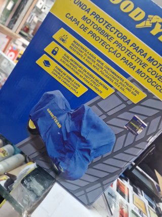 Funda Protectora Moto Goodyear Azul