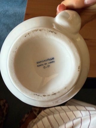 Lechera Sargadelos Espiroide Porcelana