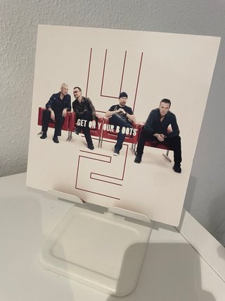 Vinilo U2 Get On Your Boots single
