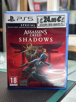 Assassins Creed Shadows PS5 Edición Especial