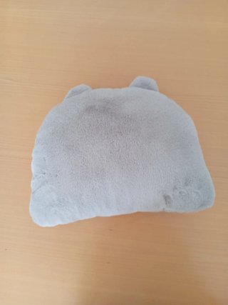 Cojín peluche gato suave