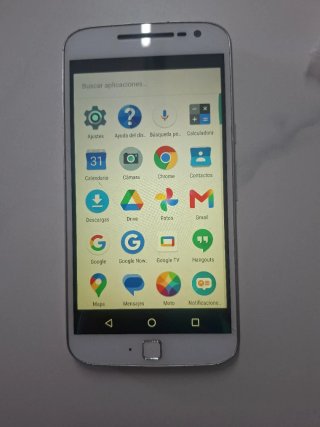 Motorola Plata/Blanco