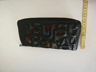 Monedero Desigual Negro Multicolor