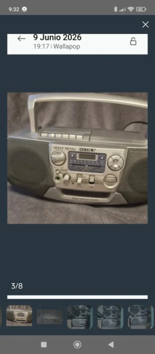 Radio CD Cassette Sony