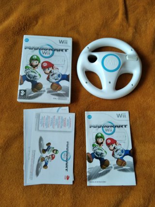 Mario Kart Wii + Volante Original Nintendo Wii