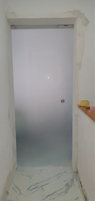 Puerta Cristal Blindado 1x2m