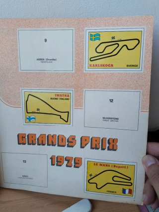 Álbum cromos Moto Sport