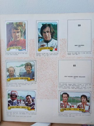 Álbum cromos Moto Sport