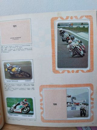 Álbum cromos Moto Sport