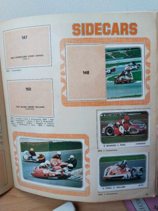 Álbum cromos Moto Sport