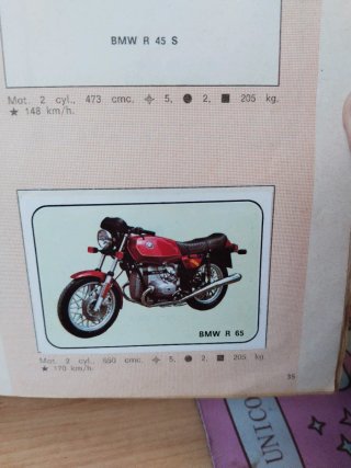 Álbum cromos Moto Sport