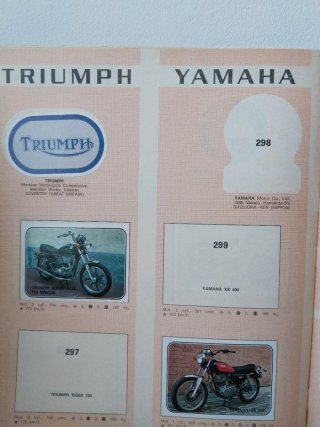 Álbum cromos Moto Sport