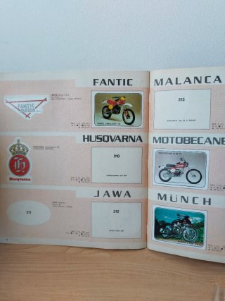 Álbum cromos Moto Sport