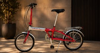 Bicicleta Plegable Monty Roja