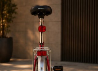 Bicicleta Plegable Monty Roja