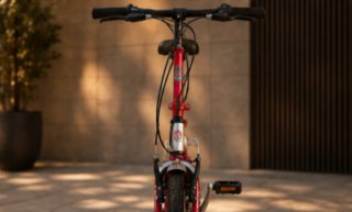 Bicicleta Plegable Monty Roja