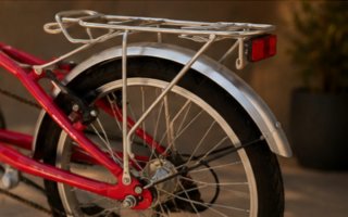 Bicicleta Plegable Monty Roja
