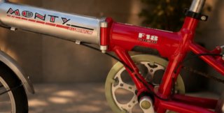 Bicicleta Plegable Monty Roja