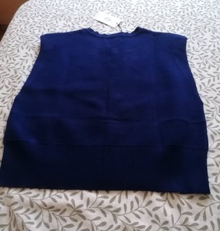 Chaleco Stradivarius AzuL
