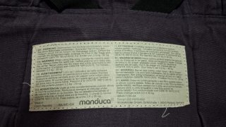 Mochila portabebés Manduca morada