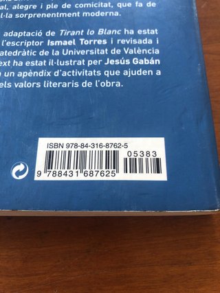 Tirant Lo Blanc - Cucanya Aitana