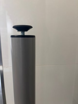 Gambe per mobili/scrivania in acciaio da 6 cm di larghezza