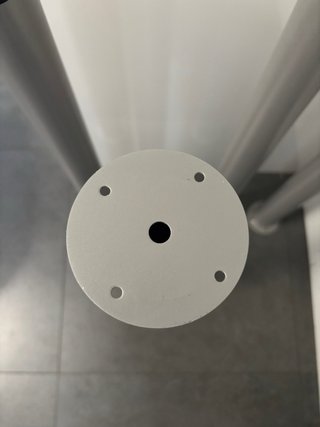 Gambe per mobili/scrivania in acciaio da 6 cm di larghezza