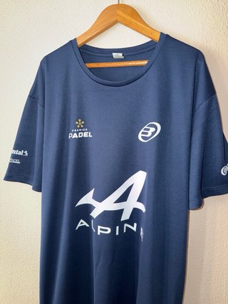 Camiseta basica padel con logos  Chingotto