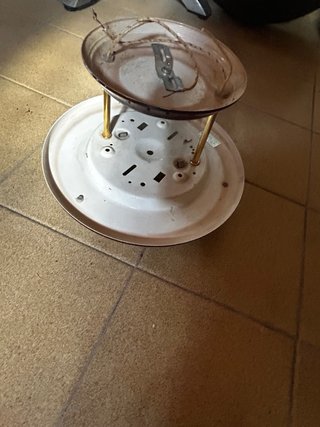 Lámpara de comedor/habitación dorada