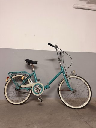 Bicicleta BH plegable restaurada.