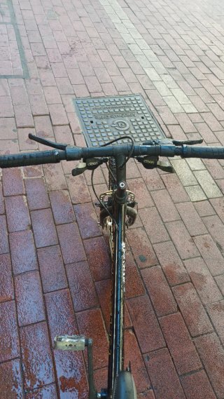 Bicicleta Shogun Negra con Cesta