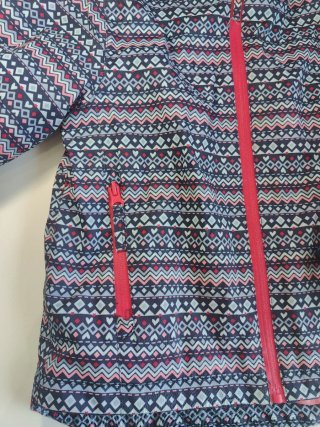 Abrigo niña estampado