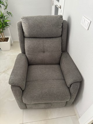 Sillón Eléctrico Elevador Gris