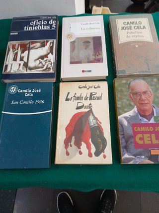Lote 6 Libros Camilo Jose Cela