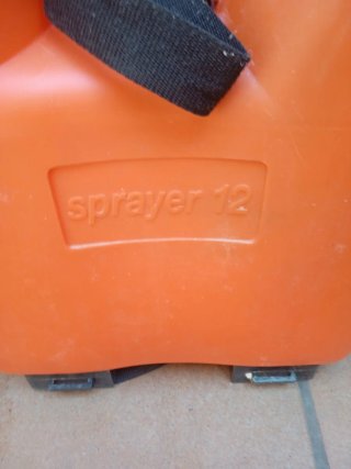 Mochila Pulverizadora 12L Naranja