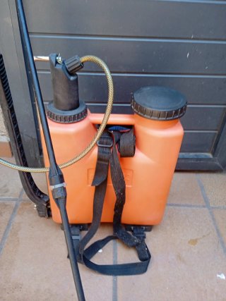 Mochila Pulverizadora 12L Naranja