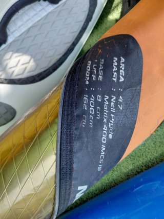 Tablas Windsurf Bic 135L, Tribord 170L y vela Neil