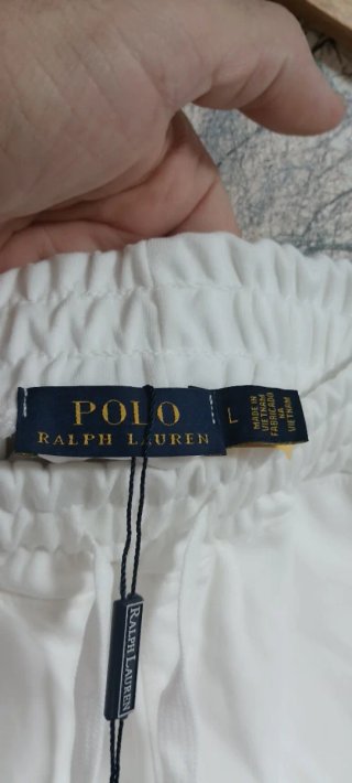 Pantalones cortos Polo Ralph Lauren blancos Talla