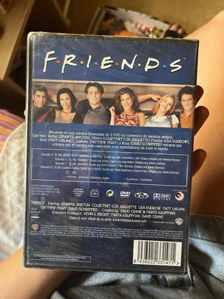 Marco de fotos serie Friends amarillo dvd regalo