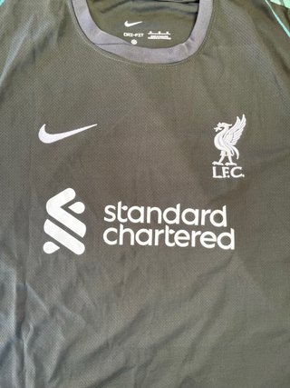 Camiseta Liverpool FC Salah #11 2022/23 Negra Nike