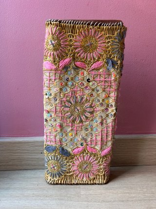 Bolso artesanal Marruecos floral