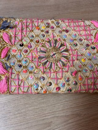 Bolso artesanal Marruecos floral