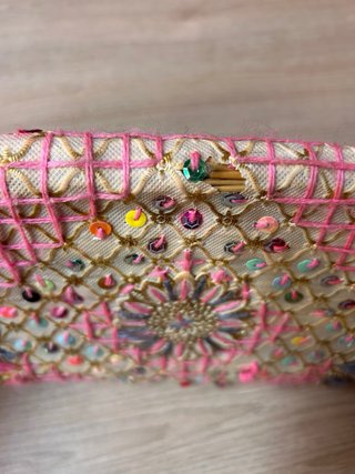 Bolso artesanal Marruecos floral