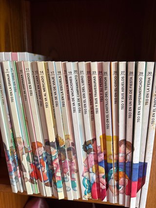 Coleccion TEO desde vol.4 a 31, 28 libros