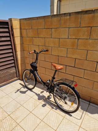 Bicicleta plegable Moma negra